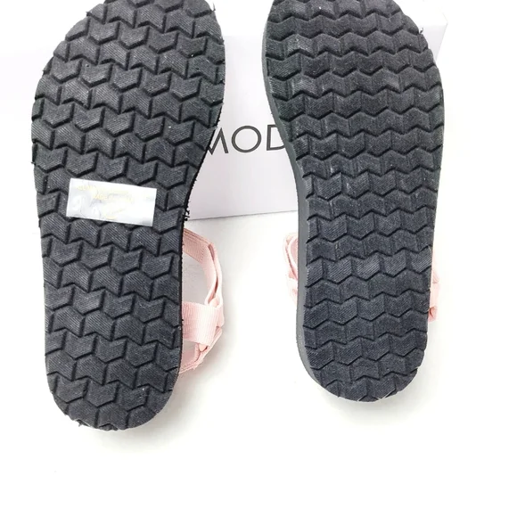 Top Moda Penn Pink Strappy Sandals Sz 7 - Picture 4 of 6